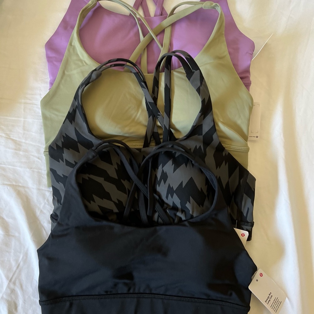lululemon energy bra long line
